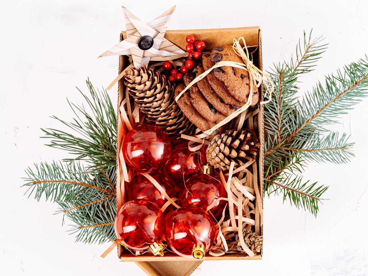 Cestas de Natal (lote de 10)